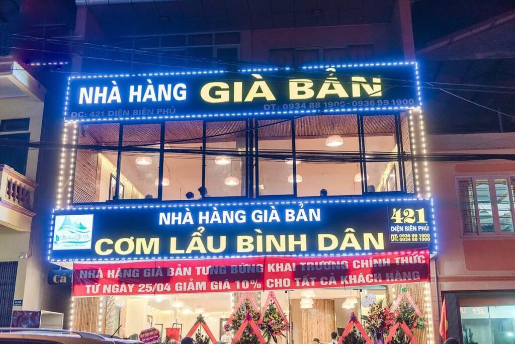 Top 10 quán ăn ngon tại Sapa - Nhà hàng Già Bản