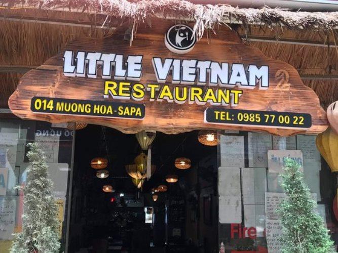 Top 10 quán ăn ngon tại Sapa - Nhà hàng Little Vietnam