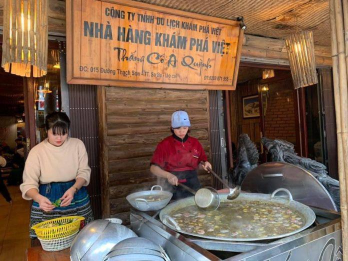 Top 10 quán ăn ngon tại Sapa - Nhà hàng Thắng cố A Quỳnh