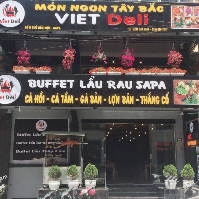 Top 10 quán ăn ngon tại Sapa - Nhà hàng Viet Deli